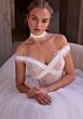 Mori Lee 2952 Ianthe Pick-Up Skirt Off The Shoulder Bridal Dress