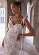 Mori Lee 2953 Io Sweetheart Neck Puffed Arm Band Bridal Dress
