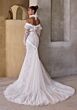 Mori Lee 2954 Chymera Removable Sleeve Lace Mermaid Bridal Dress