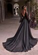 Mori Lee 2958 Xochi Drop Waist Draped Sleeve Bridal Dress