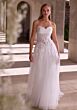 Mori Lee 2960 Xenia Pleated Sweetheart Neck A-Line Bridal Dress