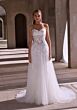 Mori Lee 2960 Xenia Pleated Sweetheart Neck A-Line Bridal Dress