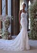 Mori Lee 2961 Zephyra Lace Mermaid Strapless Bridal Dress
