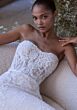 Mori Lee 2961 Zephyra Lace Mermaid Strapless Bridal Dress