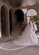 Mori Lee 2962 Delia Mandarin Collar Long Sleeve Bridal Dress