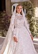 Mori Lee 2962 Delia Mandarin Collar Long Sleeve Bridal Dress