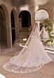 Mori Lee 2962 Delia Mandarin Collar Long Sleeve Bridal Dress