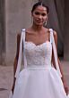 Mori Lee 2963 Berenice Organza Overskirt Sweetheart Neck Bridal Dress