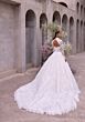 Mori Lee 2964 Cupid Scalloped Hem Lace Topper Bridal Dress