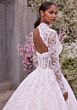 Mori Lee 2964 Cupid Scalloped Hem Lace Topper Bridal Dress