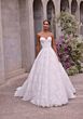 Mori Lee 2964 Cupid Scalloped Hem Lace Topper Bridal Dress