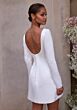 Mori Lee 2965 Virtue Long Sleeve Bow Back Overskirt Bridal Dress