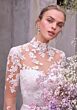 Mori Lee 2966 Truth Sheer Sleeve Cutout Back Bridal Dress