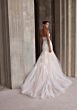 Mori Lee 2969D Maliska Strapless Sweetheart Neck Trumpet Bridal Dress