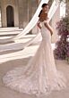 Mori Lee 2970 Daphina Peplum Waist Sweetheart Neck Bridal Dress