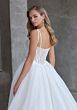 Mori Lee 2972 Arty Strappy Corset Bodice Overskirt Bridal Dress