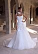 Mori Lee 2973 Anemone Lace-Up Back Scoop Neck Bridal Gown