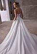 Mori Lee 2977 Angeline Back Bow Spaghetti Strap Bridal Gown