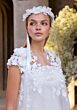 Mori Lee 2978 Calandra Straight Neck Embroidered Overlay Bridal Gown