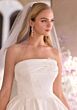 Mori Lee 2980 Asteria Pleated Skirt Strapless Bridal Gown