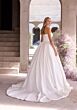 Mori Lee 2980 Asteria Pleated Skirt Strapless Bridal Gown