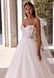 Mori Lee 2984 Loraline Shoulder Streamer Sweetheart Neck Bridal Gown