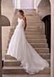 Mori Lee 2989 Helenia Strapless Draped Chapel Train Bridal Gown