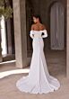 Mori Lee 2991 Zoe Removable Sleeve Draped Bodice Bridal Gown