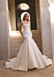 Mori Lee 2992 Renni Removable Sleeve Cutaway Train Bridal Gown