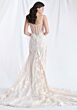 Mori Lee 2994 Nel Illusion Skirt Plunging Neck Bridal Gown