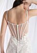 Mori Lee 2994 Nel Illusion Skirt Plunging Neck Bridal Gown