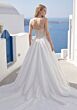 Mori Lee 1010064 Tazelle Plunging Sweetheart Neck Mikado Wedding Dress