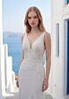Mori Lee 1010067 Thetys Sleeveless V-Neck Trumpet Wedding Dress