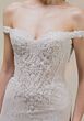 Mori Lee 1010068 Treasure Off The Shoulder Beaded Lace Wedding Dress