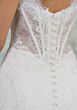 Mori Lee 1010071 Trianne Cutaway Lace Train Corset Top Wedding Dress