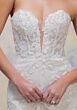Mori Lee 1010072 Tizette Plunging Neck Trumpet Wedding Dress