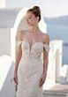 Mori Lee 1010076 Trystine Off The Shoulder Tulle Wedding Dress