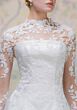Mori Lee 1010077 Tovella Illusion Topper Strapless Satin Wedding Dress