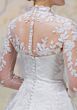 Mori Lee 1010077 Tovella Illusion Topper Strapless Satin Wedding Dress