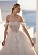 Mori Lee 1010081 Tabria Lace Off The Shoulder Wedding Gown