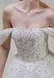 Mori Lee 1010081 Tabria Lace Off The Shoulder Wedding Gown