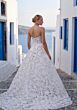 Mori Lee 1010083 Tovara Strapless Embroidered Satin Wedding Gown