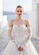 Mori Lee 1010086 Tera Lace Sweetheart Neck Long Sleeve Wedding Gown