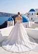 Mori Lee 1010086 Tera Lace Sweetheart Neck Long Sleeve Wedding Gown