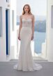 Mori Lee 1010087 Tandie Removable Overskirt Slim-Flare Wedding Gown