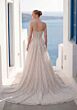 Mori Lee 1010087 Tandie Removable Overskirt Slim-Flare Wedding Gown