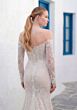 Mori Lee 1010090 Tania Lace Long Sleeve Off The Shoulder Wedding Gown