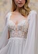 Mori Lee 1010095 Theline Bishop Sleeve A-Line Bridal Dress