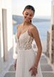 Mori Lee 1010098 Thalyn Scalloped Train A-Line Bridal Dress