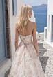 Mori Lee 1010099 Taviya Strapless A-Line Organza Bridal Dress